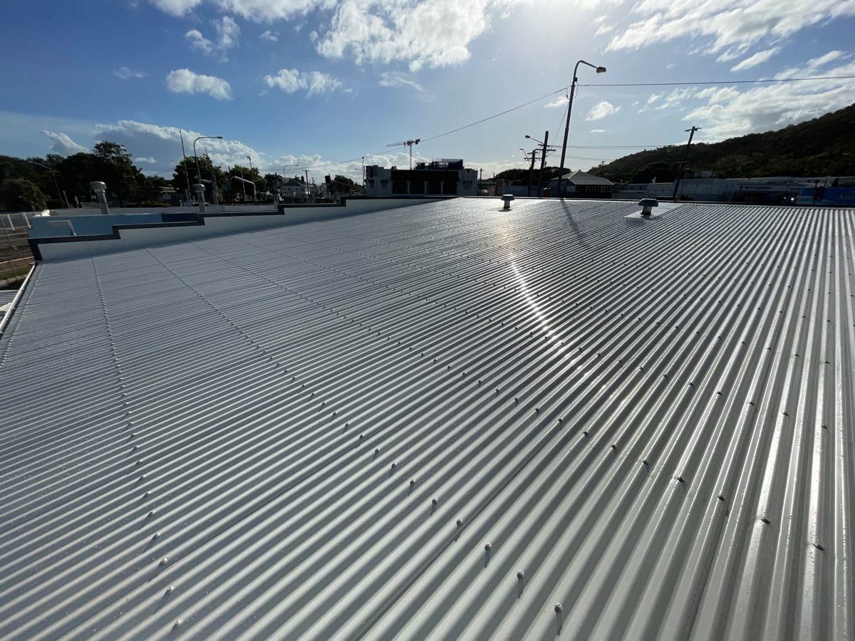 Metal roofing work by 1Touch in Townsville